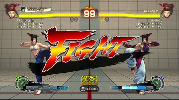 SSFIVAE~ Juri (FFC fuhajin) vs.  Juri (PAPIOL) HD