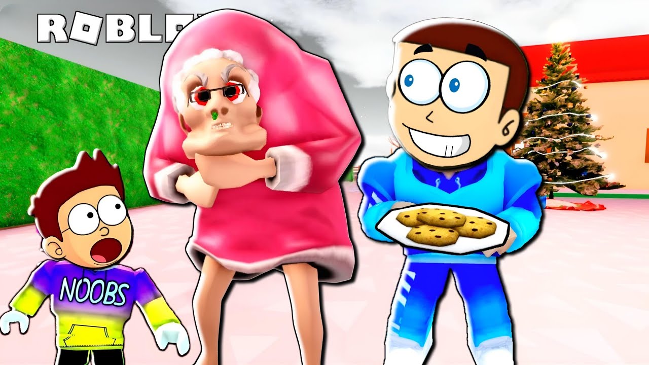 Roblox Steal Cookies From Grandma | Shiva and Kanzo Gameplay