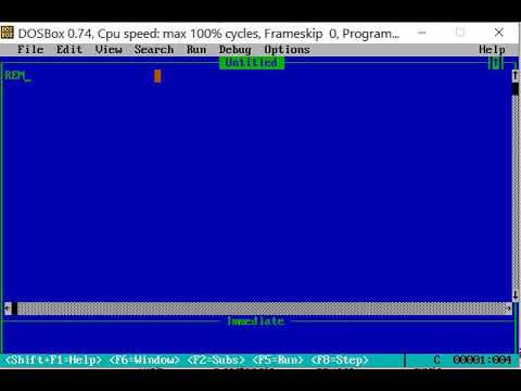 Program to find the perimeter of triangle in qbasic