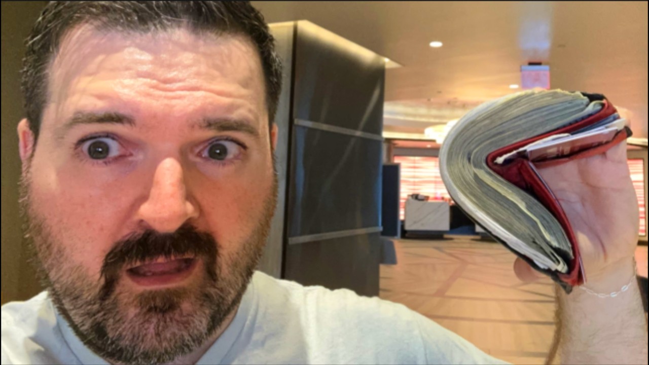 Having Another One Of Those Trips Where My Wallet Wouldn't Close From WINNING TOO MUCH!