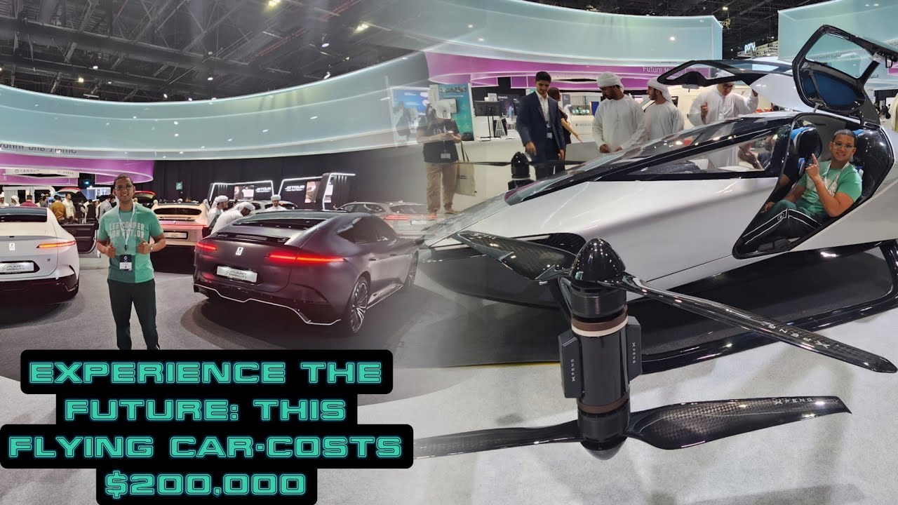 Dubai's Flying & Selfdriving Cars | Experience The Future with Me  🤖