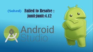 (SOLVED) Error : Failed to resolve: junit:junit:4.12