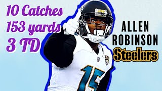 Allen Robinson's Career Game: 10 Catches, 153 Yds, 3 TDs! (2015)