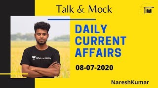 Daily CA Live Discussion in Tamil| 08-07-2020 |Mr.Naresh kumar