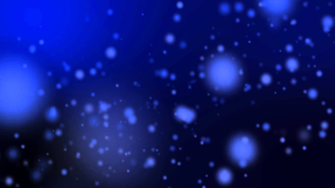 Free Background Footage : Blue Particle - YouTube
