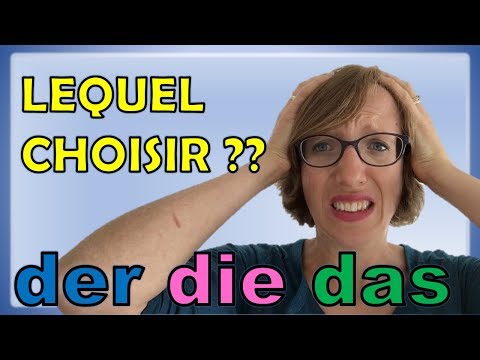 Vidéo: Comment trouver des articles en allemand ?