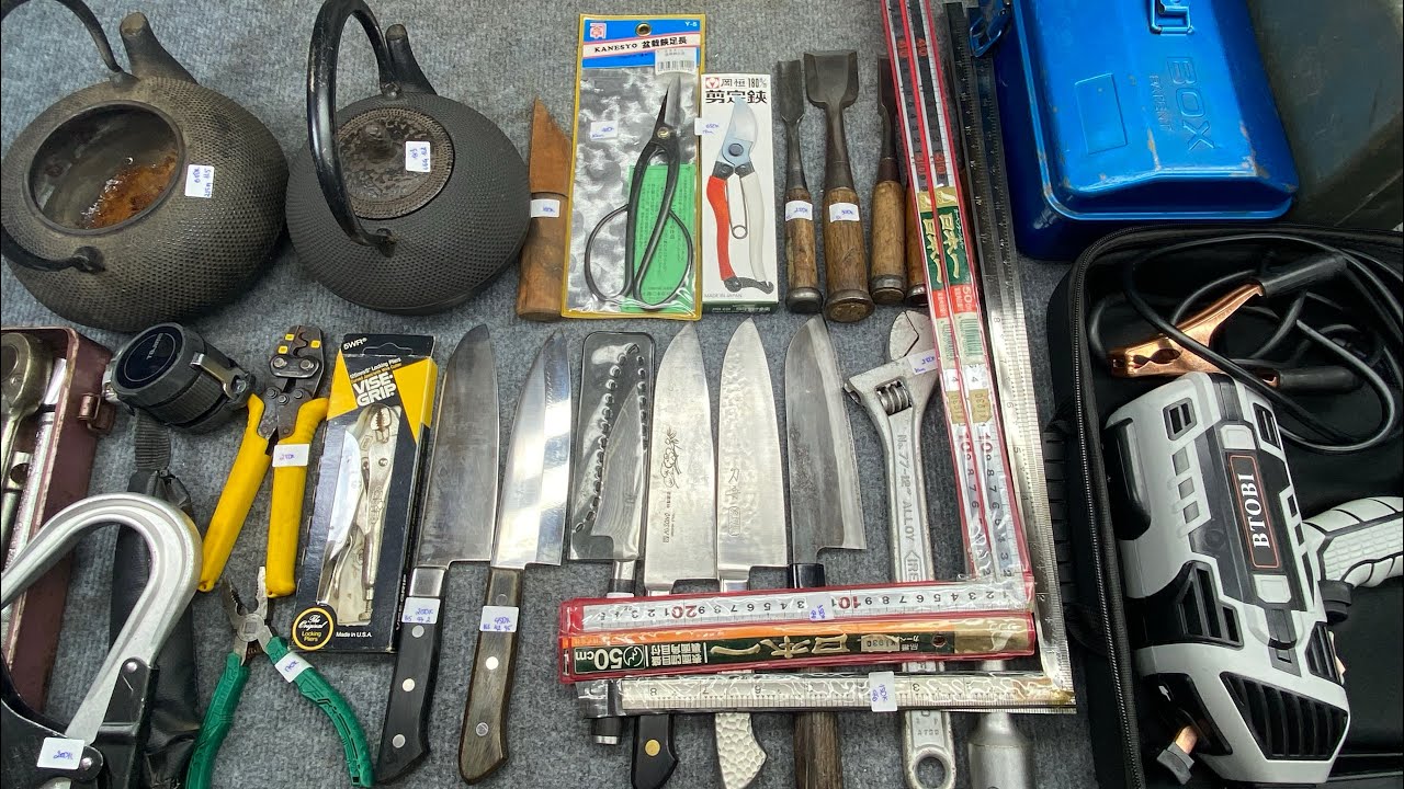 Tập 19 hàng bãi nhật tuyển chọn ☎️0969.454.789 dao bếp nhật toshu, misono hoa anh đào thuỵ điển,…