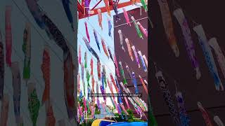 Japanese children’s day Koinobori #japan #shortsjapan #japanvlog #short #shortsjapan  #tamiltrekker