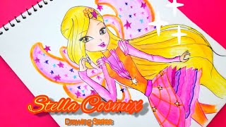 Draw Winx💖 | Episode 1 | Stella Cosmix | Speed Drawing