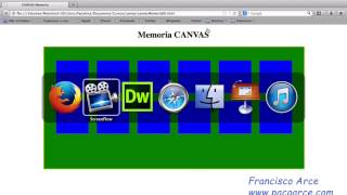 Selecciona la segunda carta del juego de memoria con canvas de HTML5 (8 de 10) screenshot 1