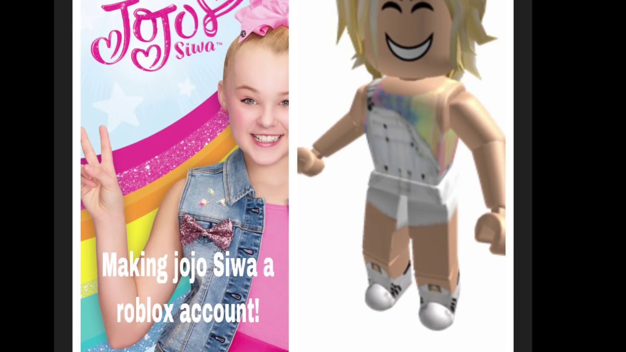 Making Jojo Siwa A Roblox Account Donut Robloxian Youtube - making jojo siwa a roblox account youtube