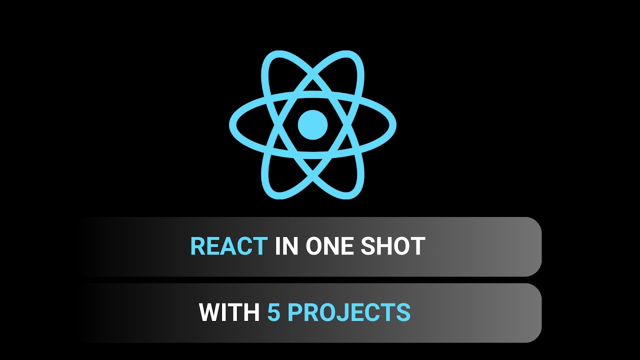 Complete React With Five Projects - YouTube
