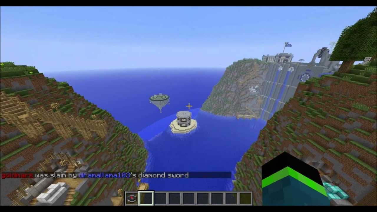 Hot Dam - Destroy the Core Minecraft PvP Map - Nadastorm