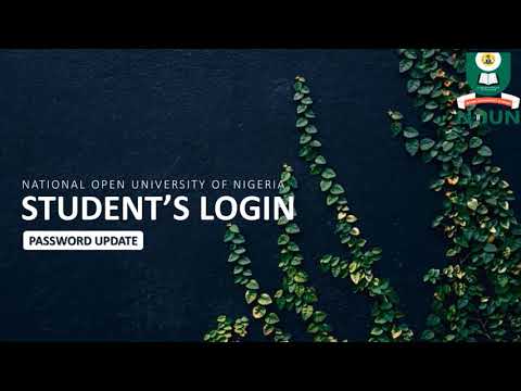 eLearn Guide for NOUN Students (Accessing Your Dashboard)