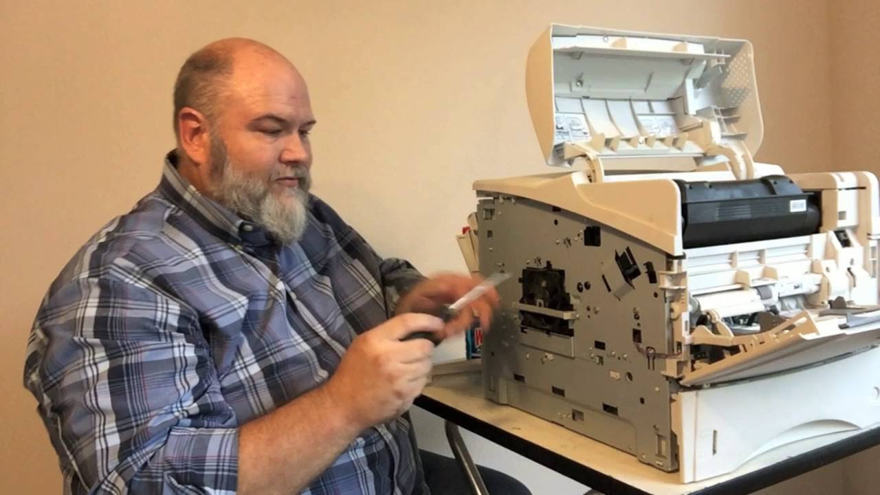 Update New PRINTER REPAIR: How To Fix A 57.4 Error On Your HP 4250 Printer