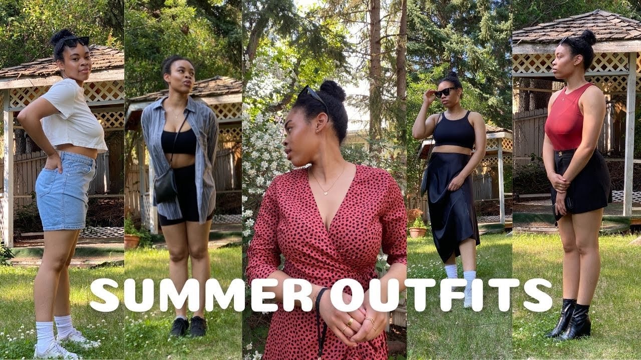 What I'm Wearing This Summer 2021 | midsize casual summer outfit ideas