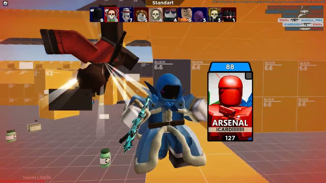 Roblox Arsenal Test Video YouTube 