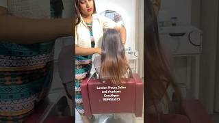 Hair Smoothening + Botox treatment at London House Salon Gorakhpur/ best beauty salon in Gorakhpur