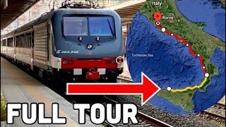 THE Train Journey From Sicily To Rome - Full Review - Watch Now!