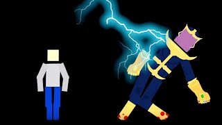 Using GOD POWERS To Destroy THANOS RAGDOLLS Was A TERRIBLE IDEA in MAD 2 Ragdoll Simulator screenshot 3