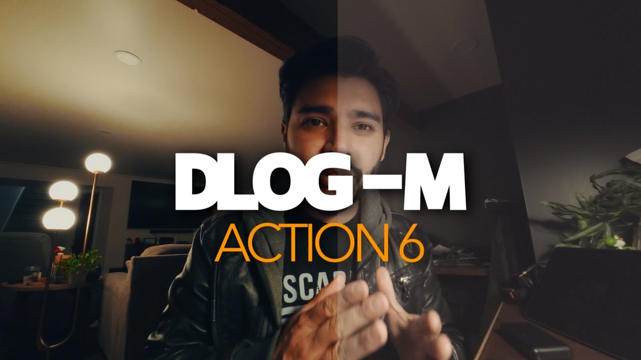 Why I choose to Shoot In Dlog M - Action 6 Vlog