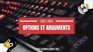 UNIX/Linux Course #13: Command Options and Arguments