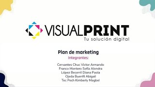 Plan De Mercadotecnia B2B Visualprint