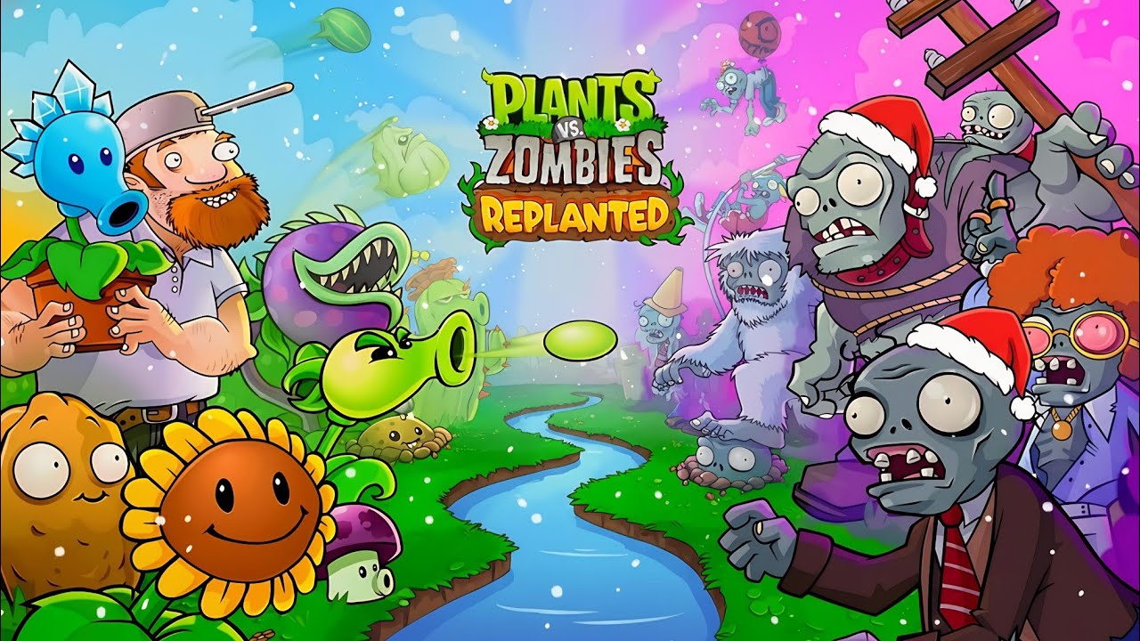 Plants vs. Zombies: Replanted - Pool Gameplay (PS5 HDR) [4K60FPS]