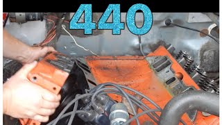 Rusty cylinder inspection 440 Motorhome Dodge D150 318WILLRUN