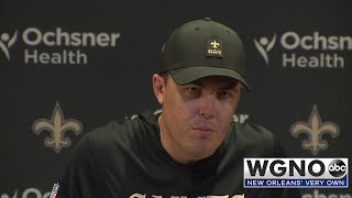 Saints' untimely sloppiness undermines Kellen Moore's otherwise competitive coaching debut