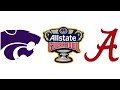 2022 sugar bowl 9 kansas state vs 5 alabama highlights