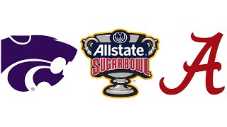 2022 Sugar Bowl, #9 Kansas State vs #5 Alabama (Highlights)