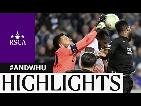 Anderlecht West Ham Goals And Highlights