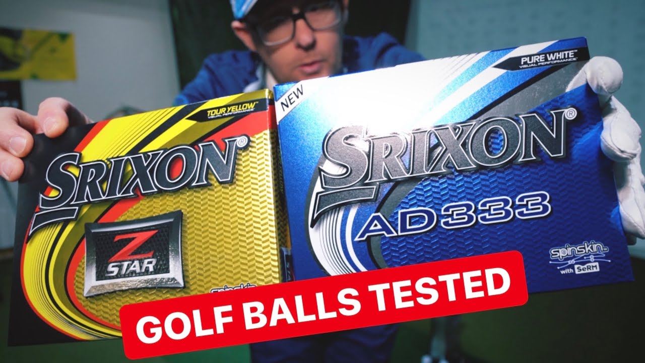 GOLF BALLS TESTED SRIXON Z STAR AND AD333 - YouTube GOLF BALLS TESTED SRIXON Z STAR AND AD333 - YouTube