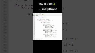 Python Simulated Falling Sand 🏜️ | Day 36 of 365