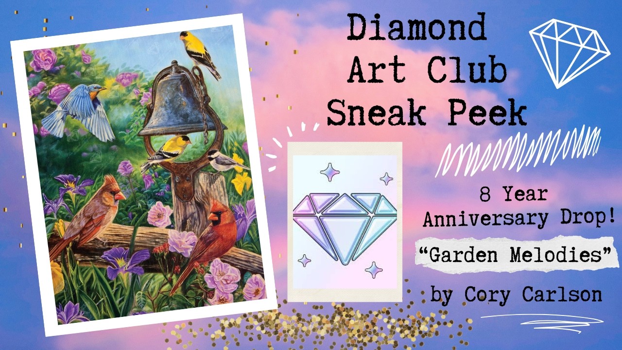 Garden Melodies – Diamond Art Club