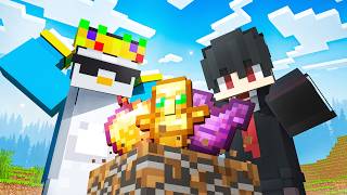 Minecraft But Dirt Gives You OP ITEMS screenshot 4