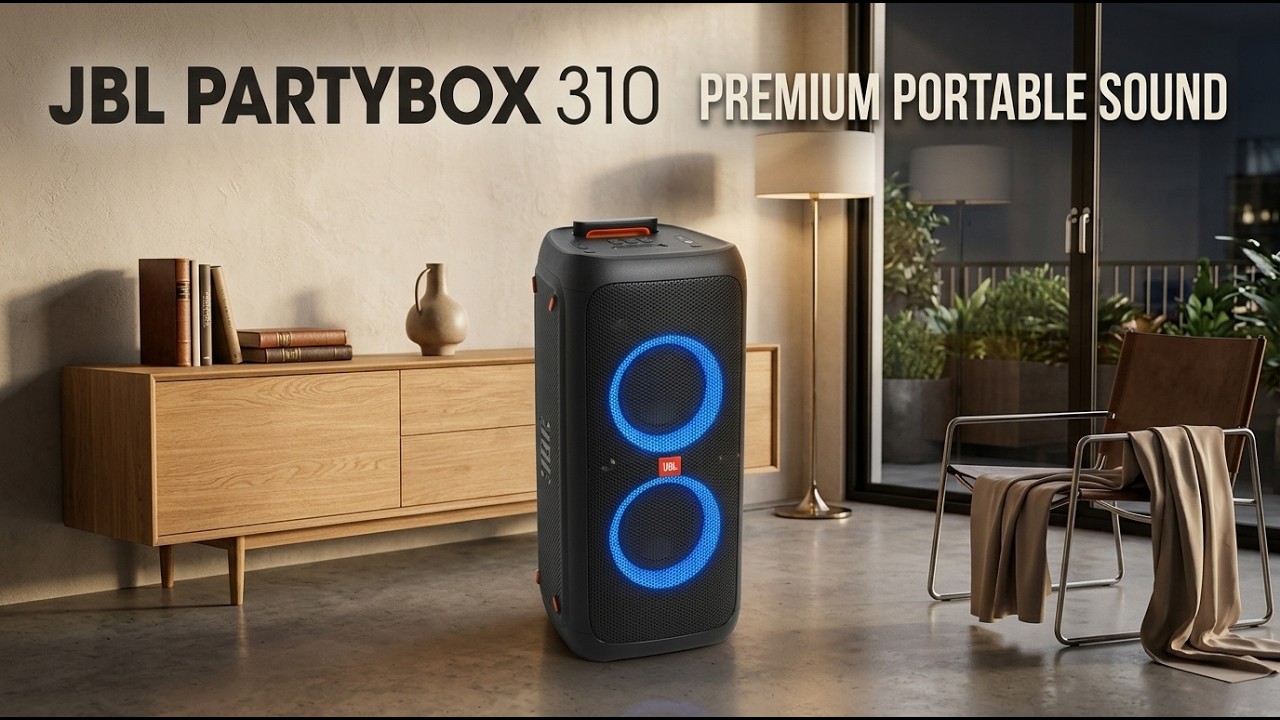 JBL PartyBox 310 Portable Speaker - Review - YouTube