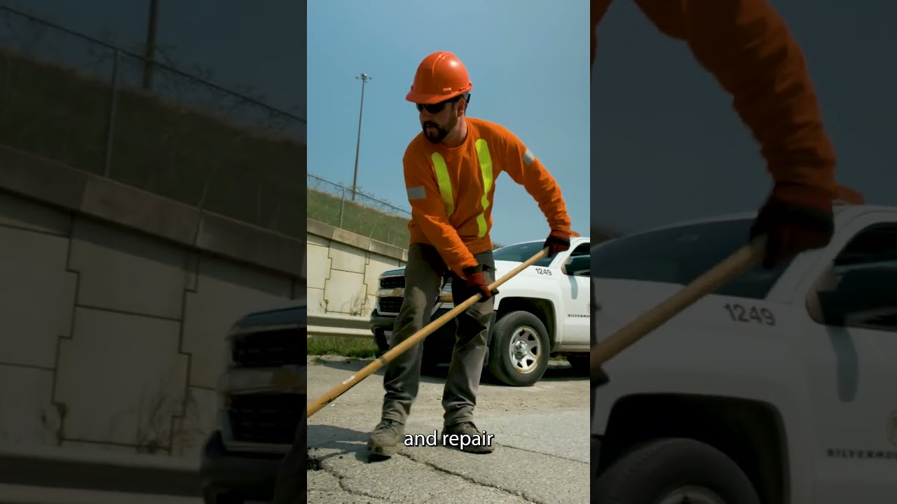 Spring Maintenance - Repairing Potholes - City of Markham
