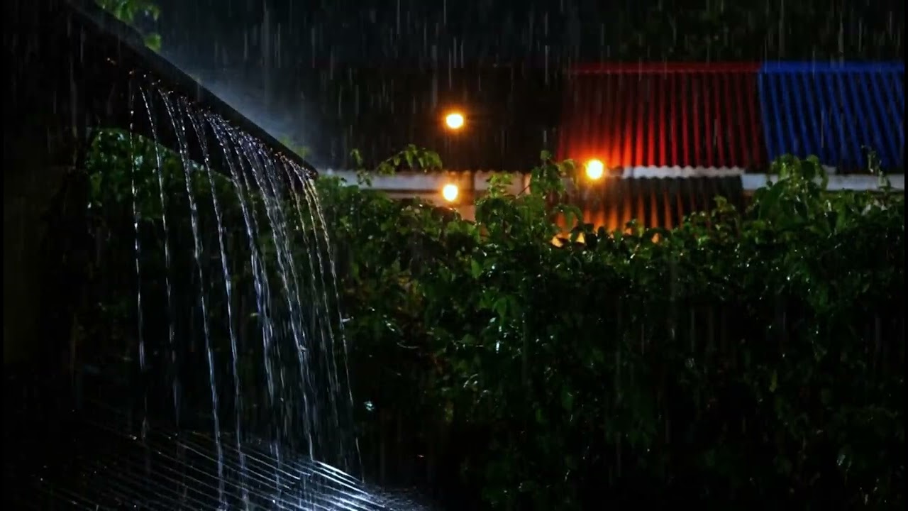 Heavy Rain for Those oF You Who Have Insomnia | Rain For Sleep💤