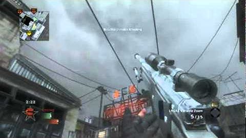 Call Of Duty Black Ops:3 Tomahawk Triple Kill Across Kowloon