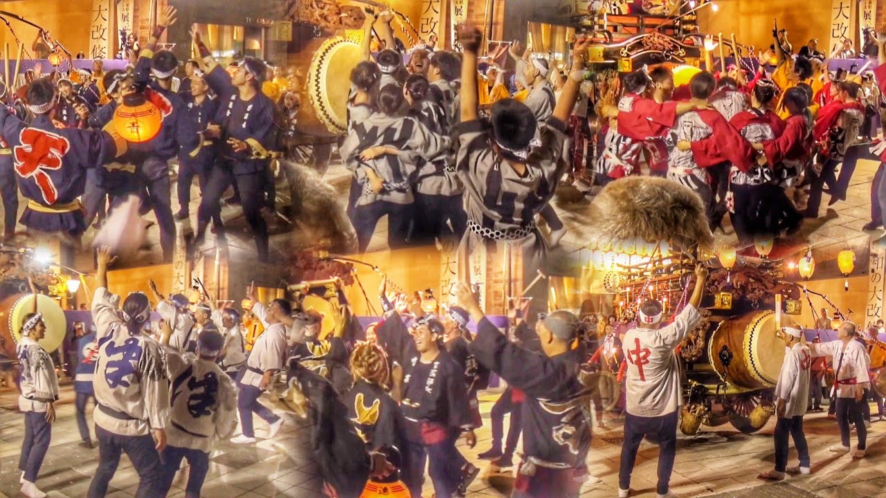 2025.6.08 三重県 桑名市 御樋代木奉迎送 石取祭車 (傅馬町·今中町·今片町·今北町·寺町·堤原) 伊勢神宮 第63回 神宮式年遷宮 御神木祭 桑名宗社