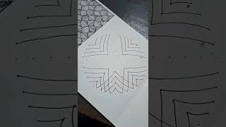 Pattern Art - 45# Zentangle#Art# Color# symmetry# stress reliever#