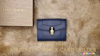 BVLGARI SERPENTI FOREVER CARD HOLDER寶格麗經典 ... 