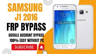 Samsung J1 FRP Bypass (SM-J120) remove google account samsung galaxy j1 2016 100% Easy Without Pc |