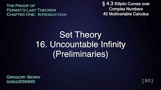 [90] Big Infinity! Uncountable Sets (Preliminaries) (Set Theory #16) #4.3.2.2c16