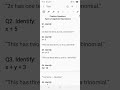 Monomial, Binomial, Trinomial Questions | Practice | Class 6 Maths
