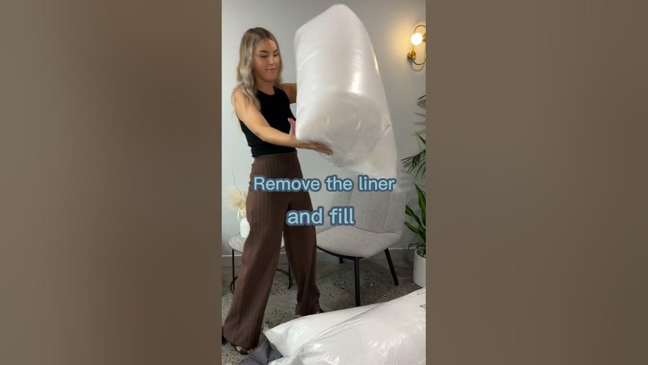 HOW TO FILL A BEAN BAG YouTube