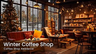 Smooth Jazz Music for Work, Focus ☕ Cozy Winter Coffee Shop Ambience with Relaxing Piano Jazz Music screenshot 5