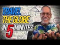 Travel the globe in five minutes with bill panoff